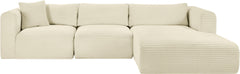 Shaggy - 3 Piece Modular Sectional