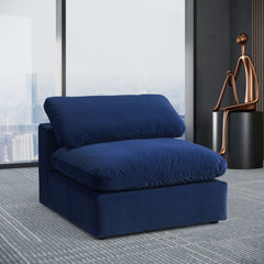 Comfy - Velvet Armless Chair