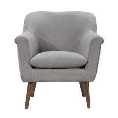 Shelby - Oversized Armchair - Gray - Fabric