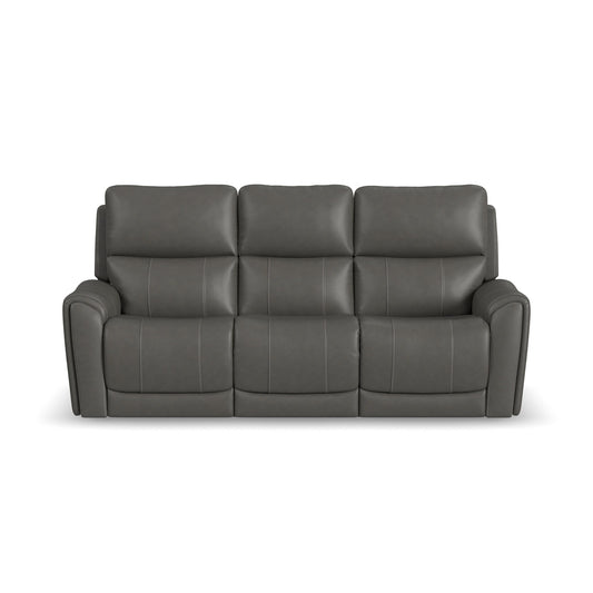 Carter - Power Reclining Sofa With Console & Power Headrests & Lumbar