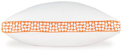 Zephyr 2.0 - 3-in-1 Pillow (Set of 6) - White / Orange
