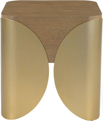 Cazari - Oak Wood And Iron Table