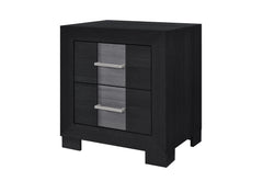 Optimus - Nightstand - Black / Gray