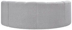 Arc - Boucle Fabric 4 Piece U-Shaped Modular Sofa
