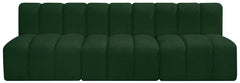 Arc - Boucle Fabric 3 Seats Modular Sofa