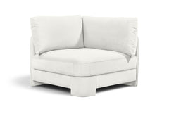 Hammond - Velvet Performance Fabric Upholstered Corner Chair