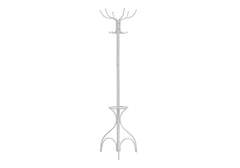 Coat Rack, Hall Tree, Free Standing, 12 Hooks, Entryway, 70"H, Umbrella Holder, Contemporary & Modern