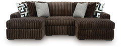 Midnight-Madness - Sectional - Chocolate