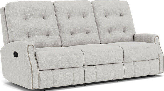 Devon - Reclining Sofa, Nailhead Trim