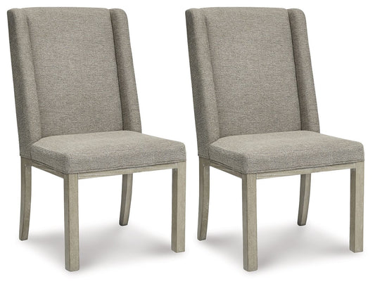Fawnburg - Dining UPH Side Chair (Set of 2) - Gray