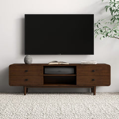Alexa - TV Stand - Dark Brown / Wood