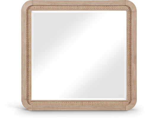 Windsor - Rubberwood Mirror - Natural