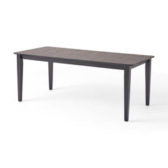 Farmhouse Charm Dining Table With Square Leg