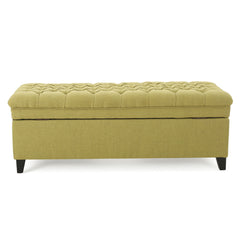 Juliana - Storage Ottoman With Birch Legs