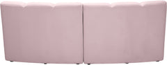 Infinity - 2 Piece Velvet Modular Sectional