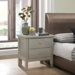 English Dovetailed Drawers Nightstand