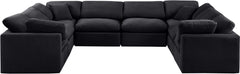 Indulge - Velvet 8 Piece Modular Sectional