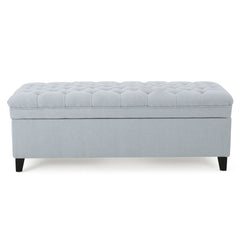 Juliana - Storage Ottoman With Birch Legs