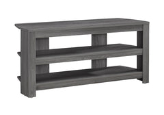 TV Stand, Console, Media Entertainment Center, 3 Storage Shelves