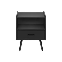 Modern Accent Table With Storage Drawer
