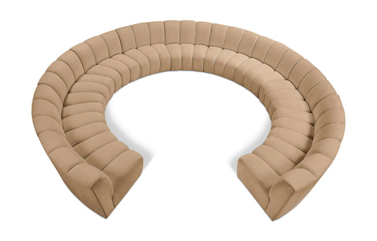 Infinity - 11 Piece Modular Sectional - Camel