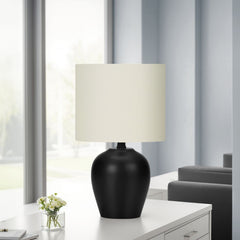 Lighting, Table Lamp, Transitional - Black / Cream