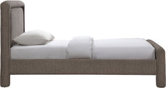 Baylor - Fabric With Interwoven Chenille Upholstered Bed