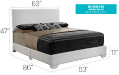 Elegant Platform Bed For Relaxed Spaces