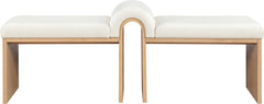 Delphine - Bench - Natural Base