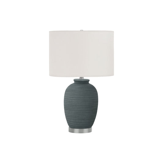 Lighting, Table Lamp, Ceramic, Contemporary - Blue
