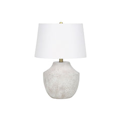 Lighting, Modern Table Lamp, Concrete - Cream