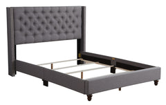 Nailhead Bed Transitional Vibrant