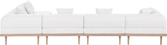 Laguna - 5 Piece 106.5" Upholstered Outdoor Patio Modular Sectional