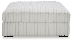 Stupendous - Oversized Accent Ottoman - Alloy