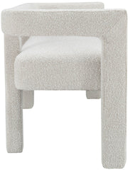 Athena - Boucle Fabric Bench