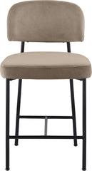 Zarelle - Performance Fabric Upholstered Counter Stool (Set of 2)