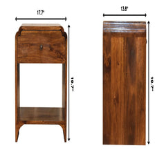 Newton - Nightstand With A Drawer And Open Shelf