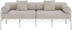 Portofino - Resilient Water Repellent Fabric 85.75" Upholstered Outdoor Patio Sofa