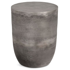 Morris - Metal Accent Table - Gray
