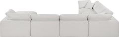 Comfy - 7 Piece Linen Modular Sectional With Chaise