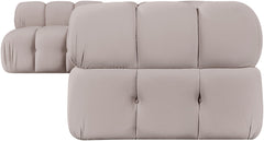 Orin - Velvet 5 Piece Modular Sectional