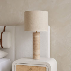 Titan - Textured Fabric Table Lamp