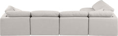 Indulge - Linen 5 Piece Modular Sectional