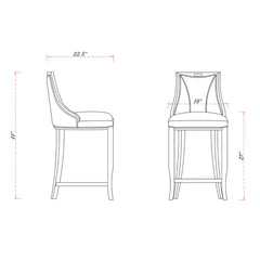 Emperor - Barstool - Bronze