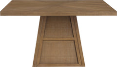 Fenwick - Cane Oak Veneer And Solid Wood Dining Table
