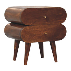 Bubble Nightstand - Brown