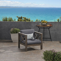 Brava - Mid - Century Modern Club Chair With Water Resistant Cushions