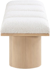 Pavilion - 4 Piece Modular Bench With Natural Base