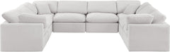 Indulge - Velvet 8 Piece Modular Sectional
