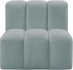 Arc - Faux Leather Straight Chair